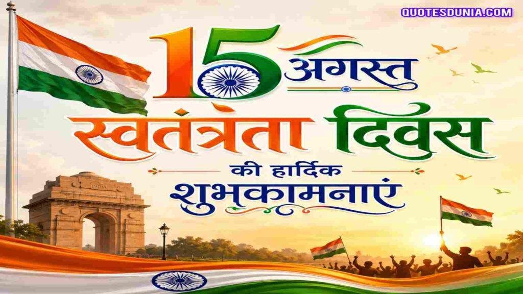 INDEPENDENCE DAY WISHES IN HINDI
