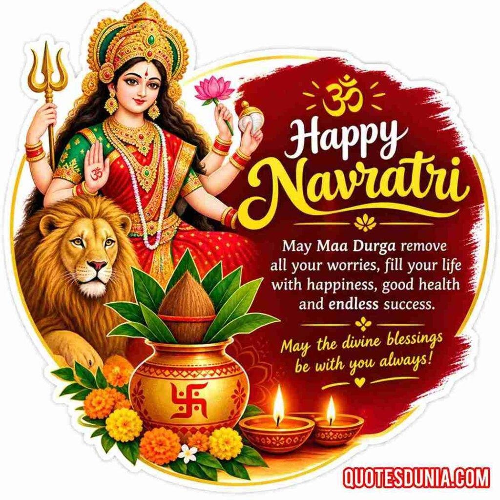 Navratri Wishes in English