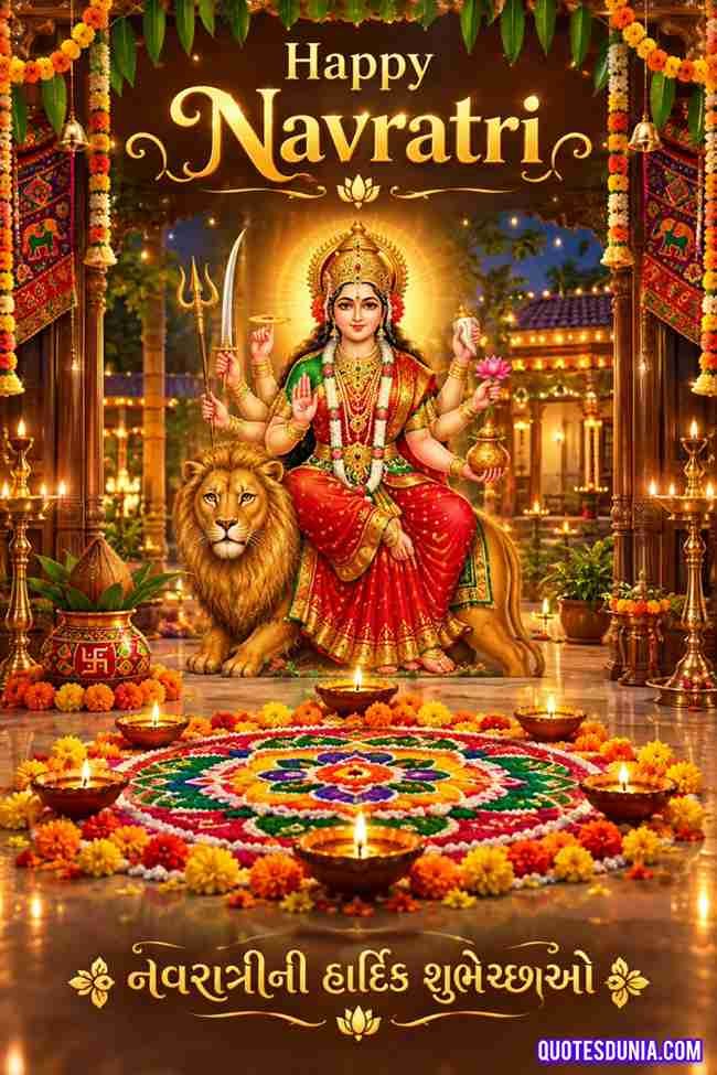 Navratri Wishes Image